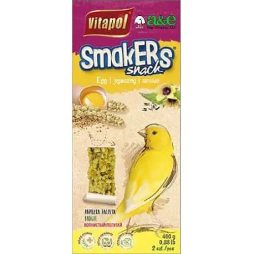 High - Quality A&E Cage Company Canary Egg Treat Sticks by Smakers for Ornamental Birds and Parrots