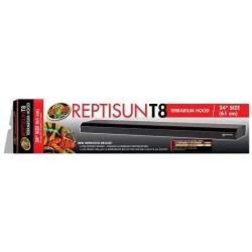 Zoo Med Reptisun T8 Low-Profile Terrarium Hood with Reflector