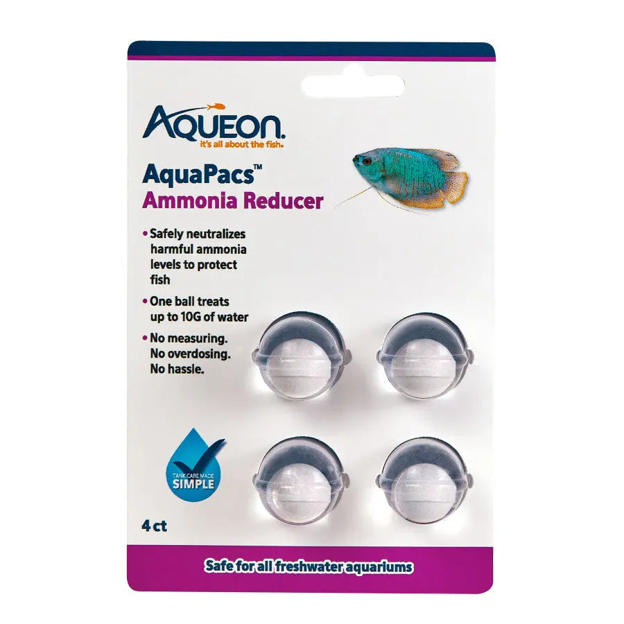 Aqueon AquaPacs: Efficient Ammonia Reducer for Aquarium Water