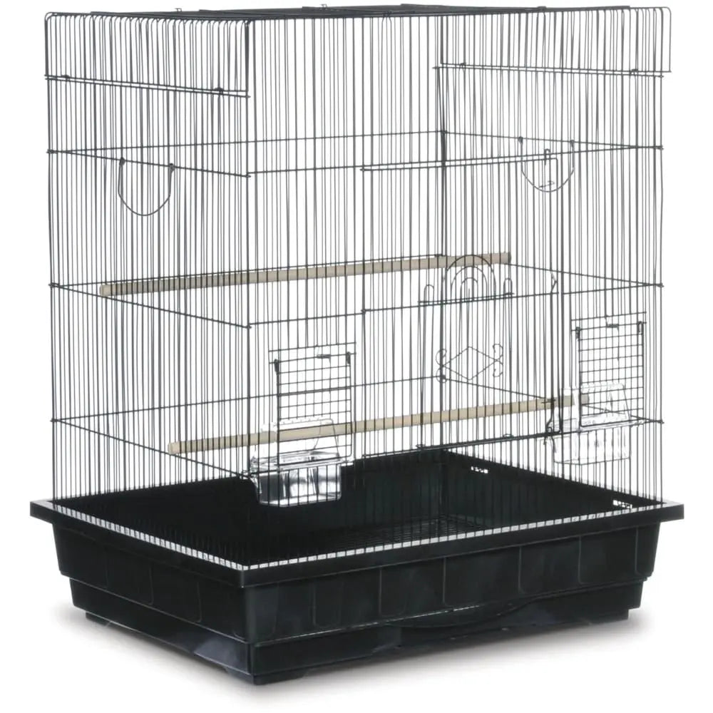 Prevue Pet Products Square Roof Bird Cage for Budgies, Cockatiels, and Similar - Sized Birds