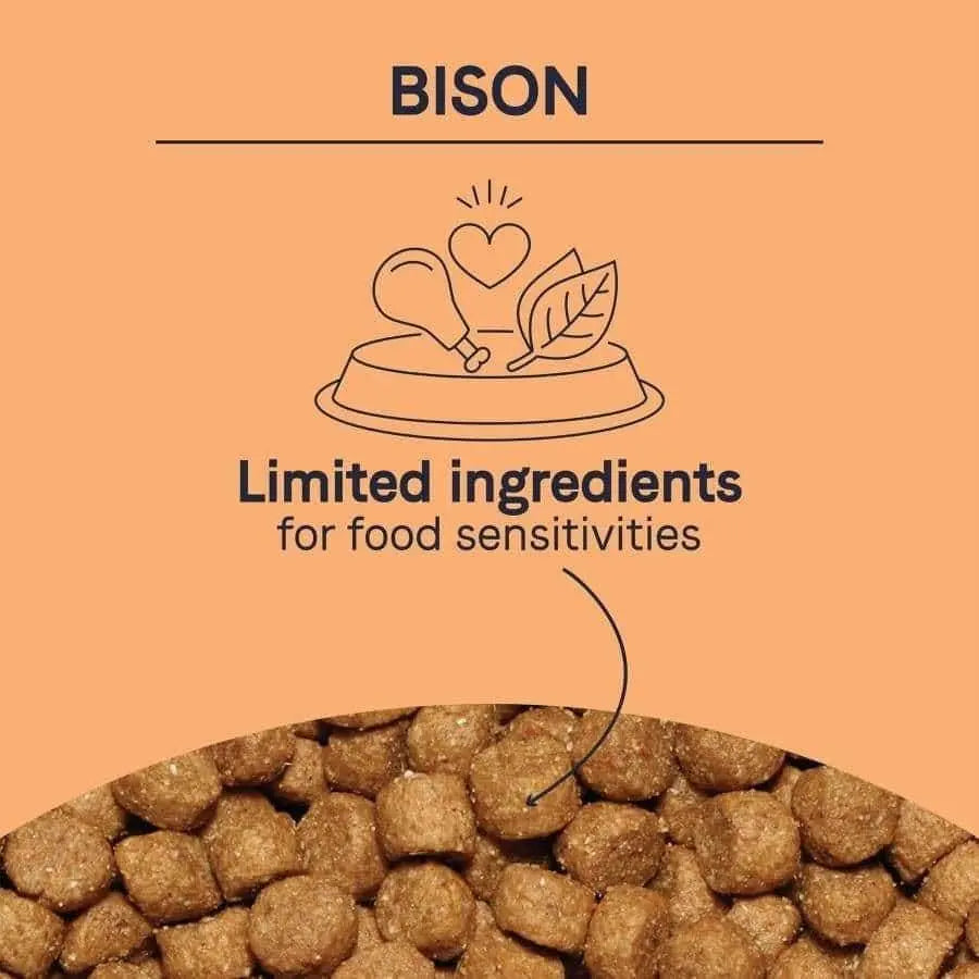 CANIDAE PURE Grain-Free Dry Dog Food with Real Bison, Lentils & Carrots