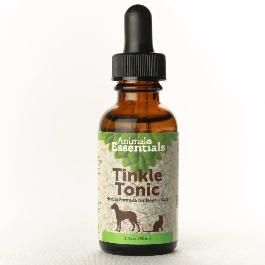 Animal Essentials® Tinkle Tonic - Premium Herbal Formula for Urinary Tract Health in Cats and Dogs