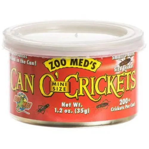 Zoo Med Mini-Sized Canned Crickets for Pets