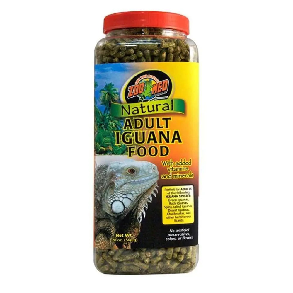 Zoo Med All-Natural Adult Iguana Dietary Food - 20 Ounce Package