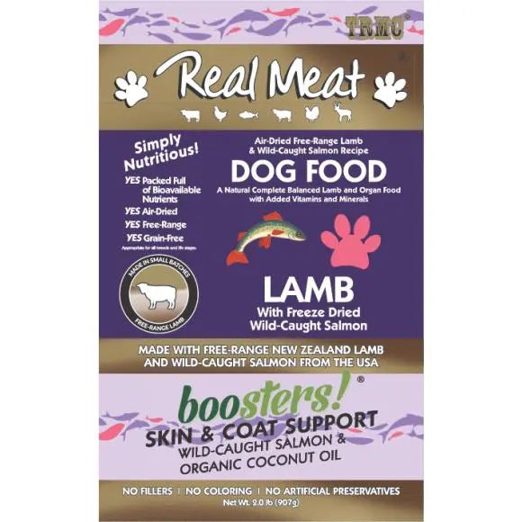 The Real Meat Company 2lb Air-Dried Dog Food: Lamb & Salmon Blend
