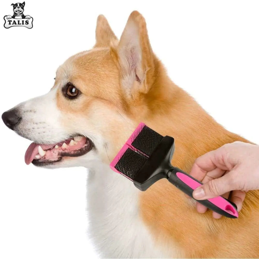 Double-Sided High-Quality Pet Comb for Dog and Cat Fur Shedding and Grooming