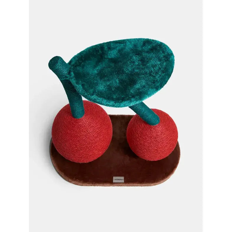 Vetreska Delightful Cherry-Styled Cat Tree for Endless Feline Fun