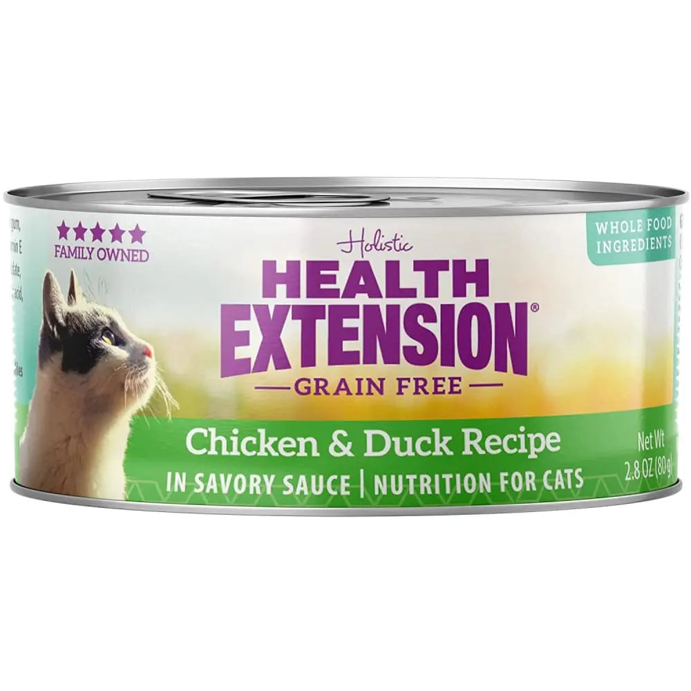 Healthy Grain - Free Chicken and Duck Wet Cat Food, 24 Cans of 2.8 oz