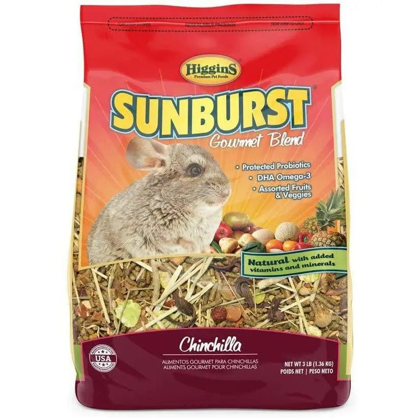 Higgins Premium Sunburst Gourmet Food for Chinchillas - A Nutritious Delight