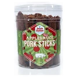 This & That Snack Station Premium Dehydrated Dog Treats - Applesauce and Pork Flavor