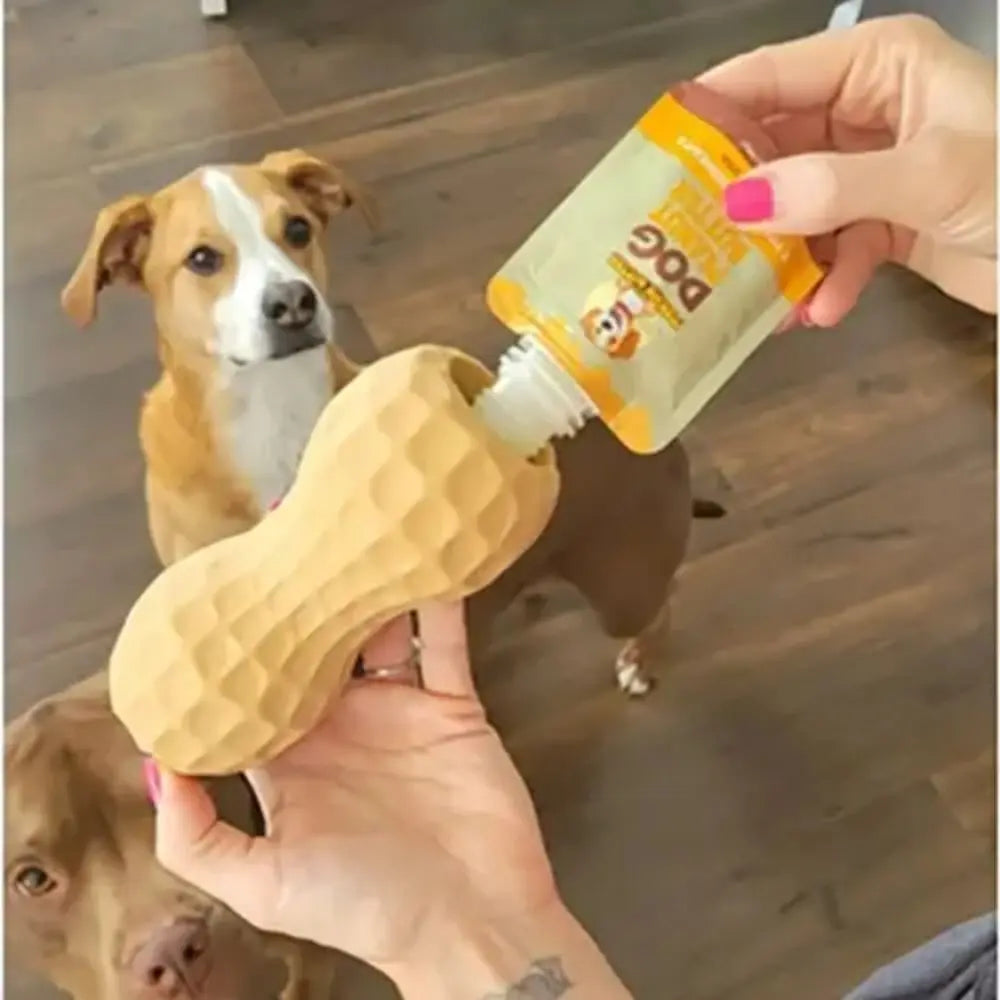 2oz Poochie Butter Squeeze Pack with Medium-Sized Toy Filler