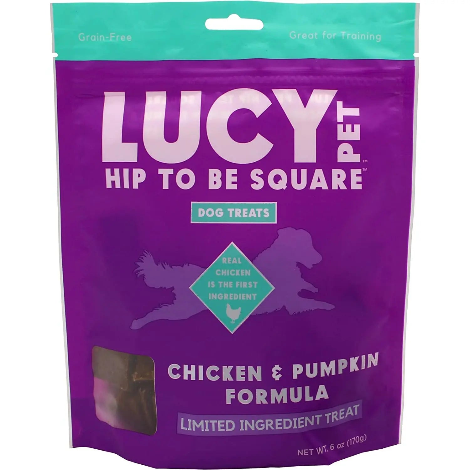 Lucy Pet Products High - Quality Limited Ingredient Salmon & Pumpkin Dog Treats