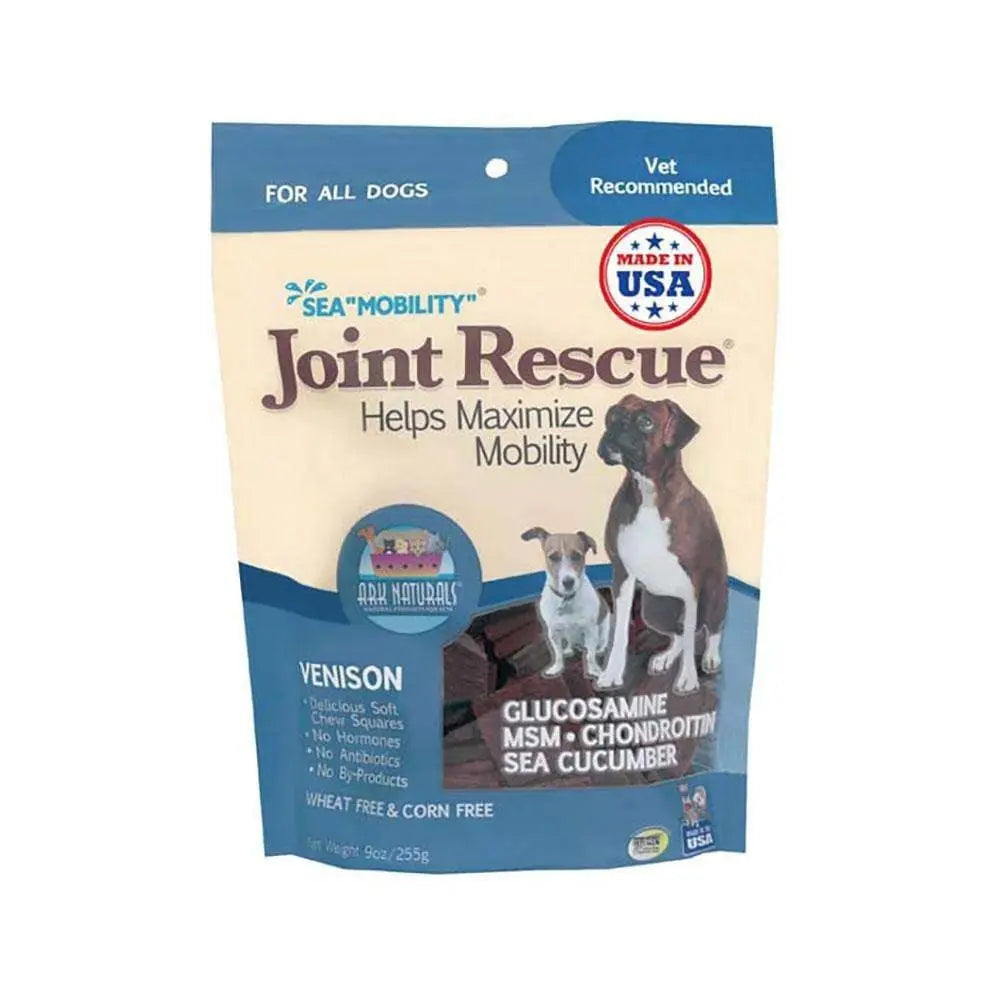 Ark Naturals® Sea Mobility™ Venison Flavor Joint Rescue Dog Treats in Jerky Style, 9 Ounce Package