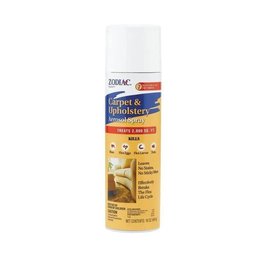 Zodiac Brand Carpet and Upholstery Cleaning Aerosol Spray - Single 16 - ounce Can