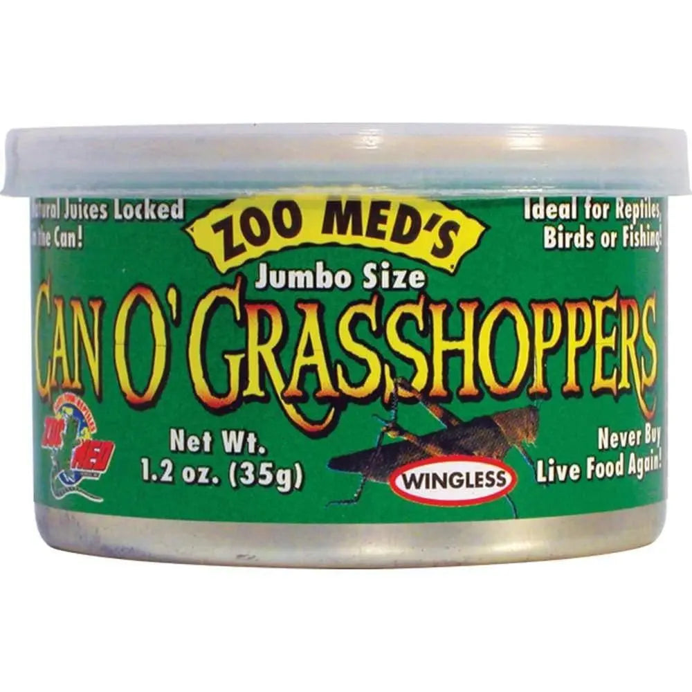 Extra Large Can of Grasshoppers for Large Reptiles and Birds