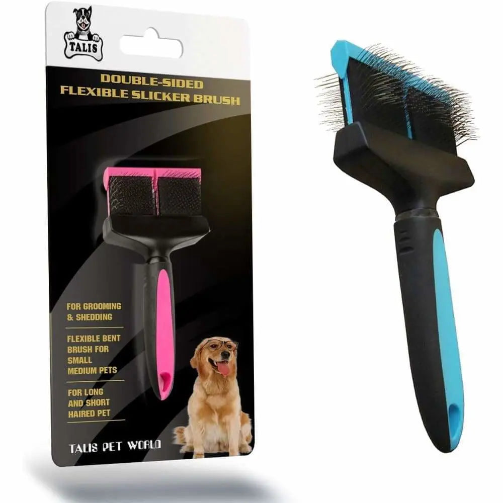 Double-Sided High-Quality Pet Comb for Dog and Cat Fur Shedding and Grooming