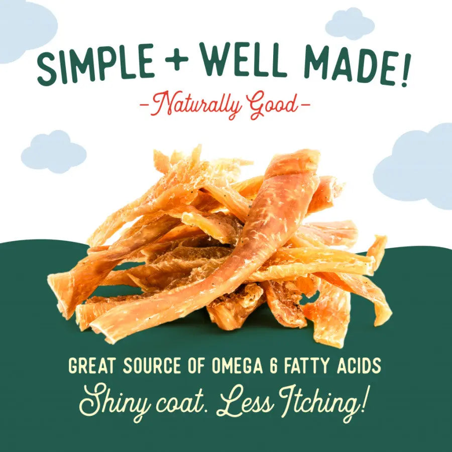 Beg & Barker Premium Air - Dried All - Natural Human - Grade Chicken Breast Strips as Dog Treats