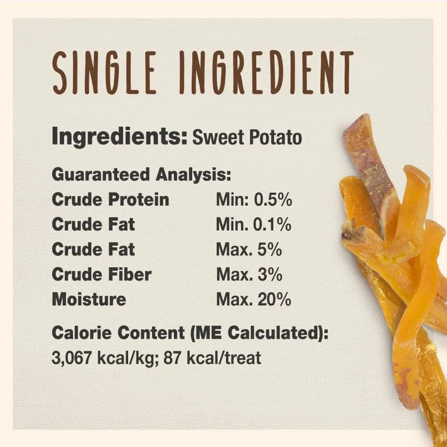 Cadet® Gourmet Sweet Potato Steak Fries Dog Treats - One Pound Package