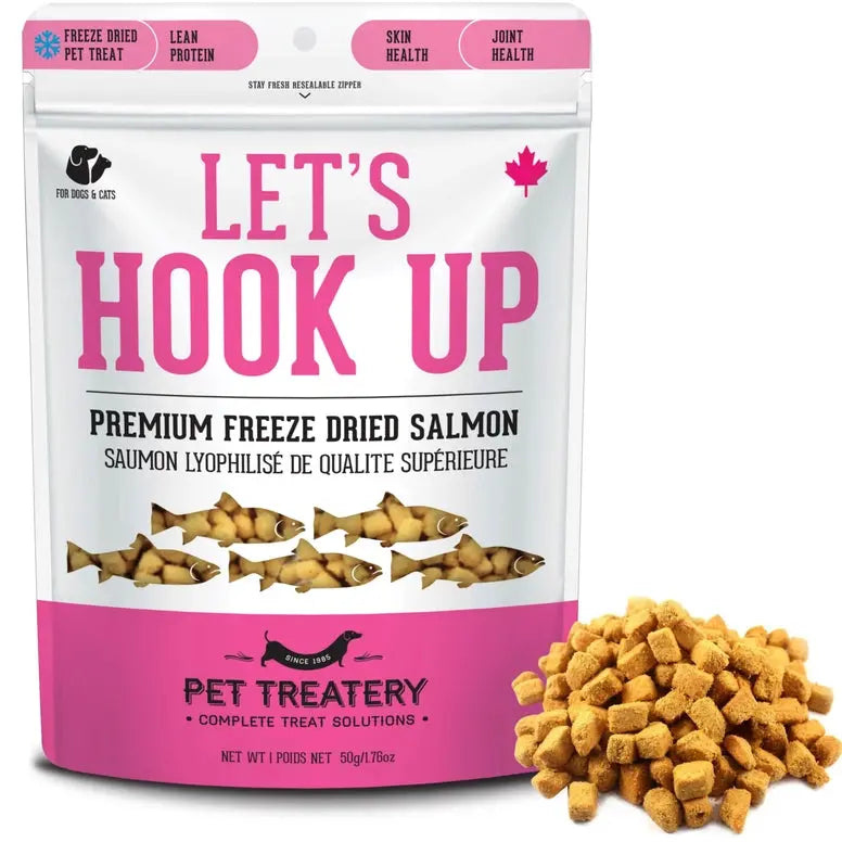 Granville's Premium Freeze - Dried Salmon Dog and Cat Treats for Training
