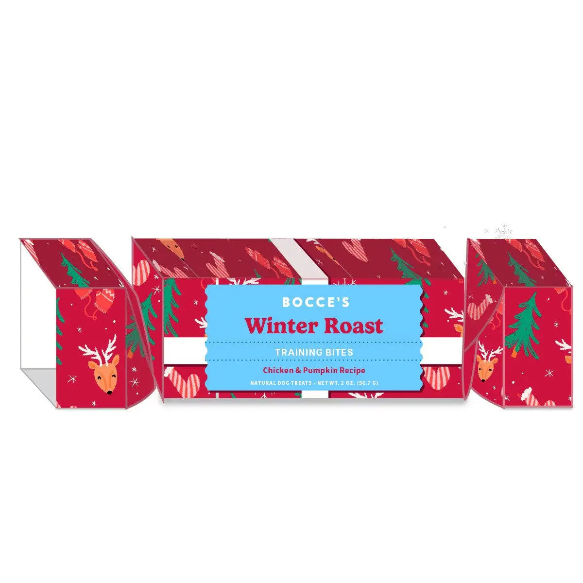 Bocce's Bakery Seasonal Winter Roast Flavored Dog Training Treats