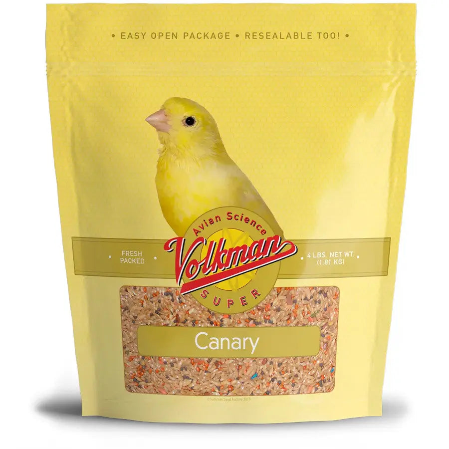 Volkman Seed Company's Premium Bird's Delight Canary Diet Food Blend for Optimal Canary Nutrition