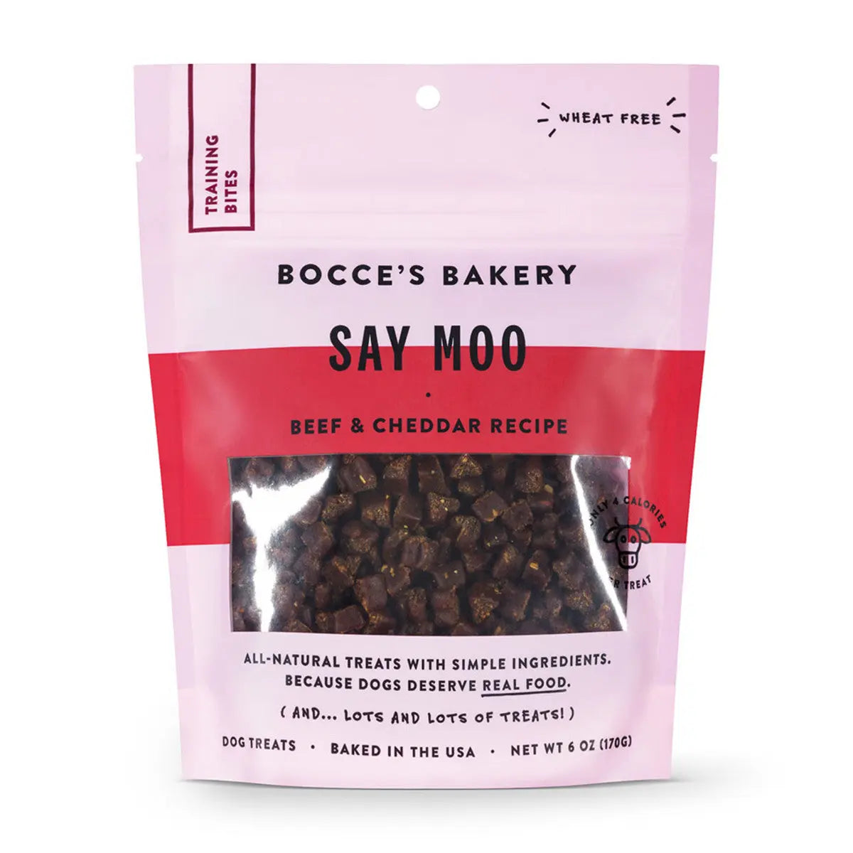 Bocce's Bakery 6oz Wheat-Free Real Ingredient Training Bites for Dogs