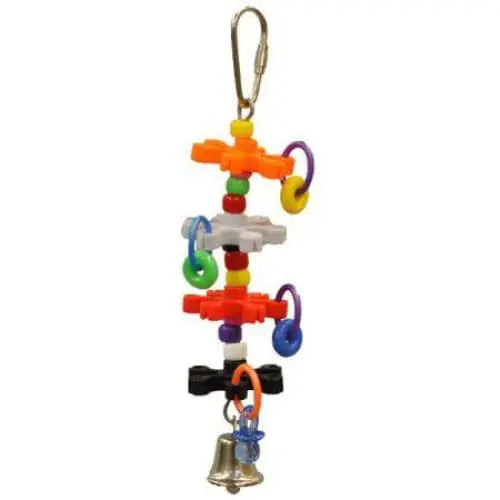 AE Cage Company's Delightful Tiny Rings and Stars Bird Toy for Small Birds