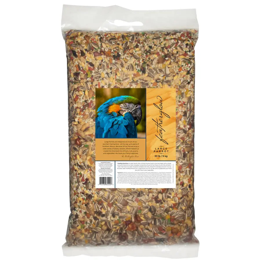 Volkman Featherglow Gourmet High - Protein Large Parrot Food Treat