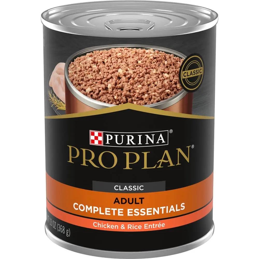 Purina Pro Plan Chicken & Rice Canned Dog Food - 12 Pack of 13 oz