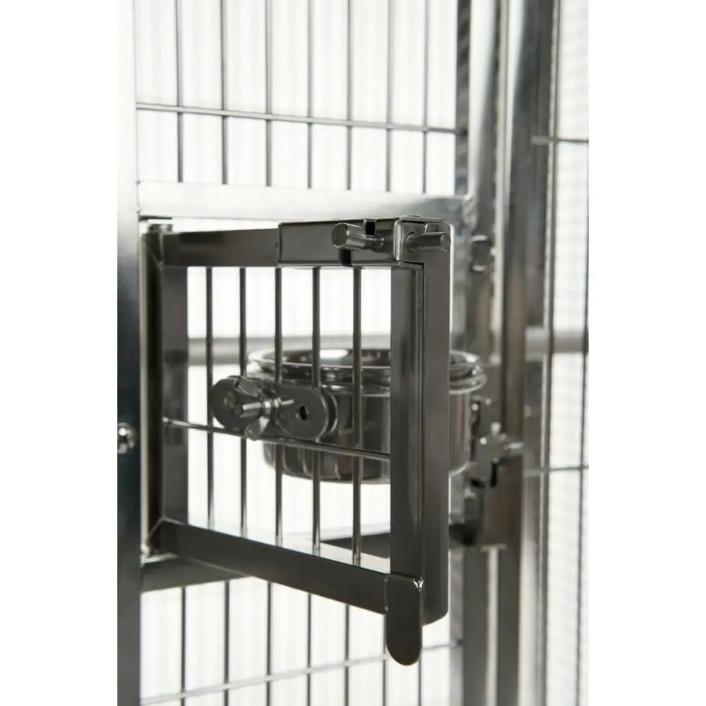 Prevue Pet Products High - Quality Stainless Steel Bird Cage with Playtop for Medium to Large Birds