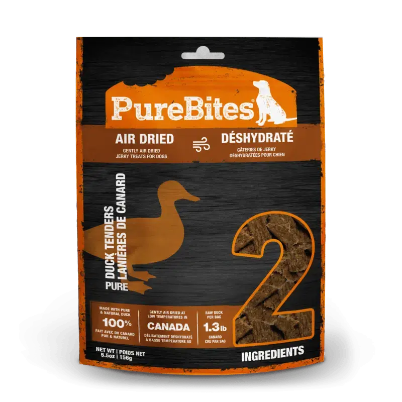 PureBites Premium Air - Dried 100% Pure Duck Dog Treats