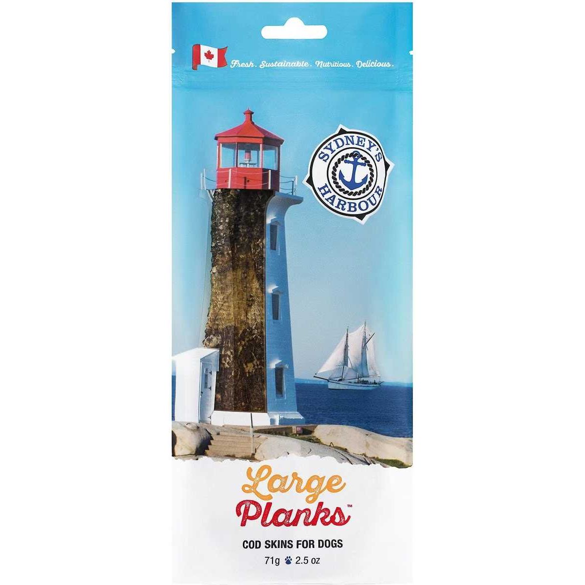 This & That Harbour Dehydrated Large Fish Planks as Wholesome Cat and Dog Treats, 2.5oz