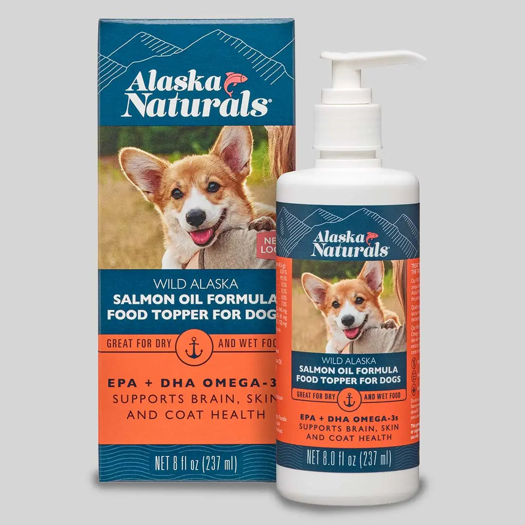 Alaska Naturals Premium Wild - Caught Alaskan Salmon Oil Dog Supplement
