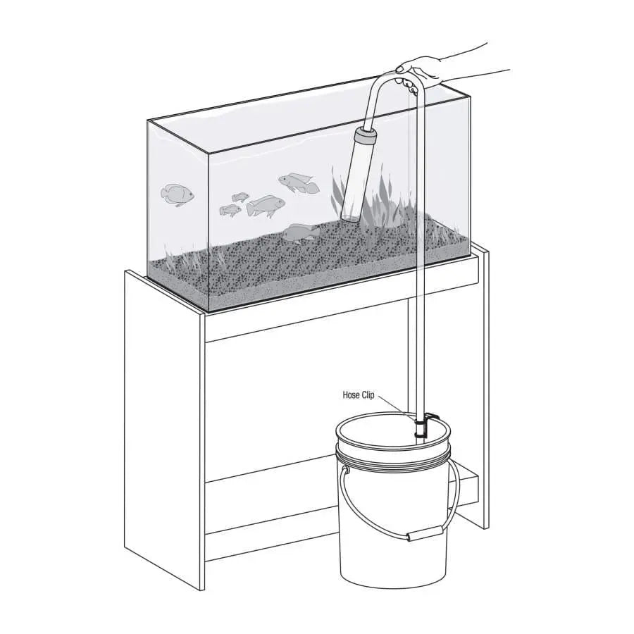 Aqueon Brand Aquarium Siphon Vacuum Gravel Cleaner for Maintaining Aquatic Environments