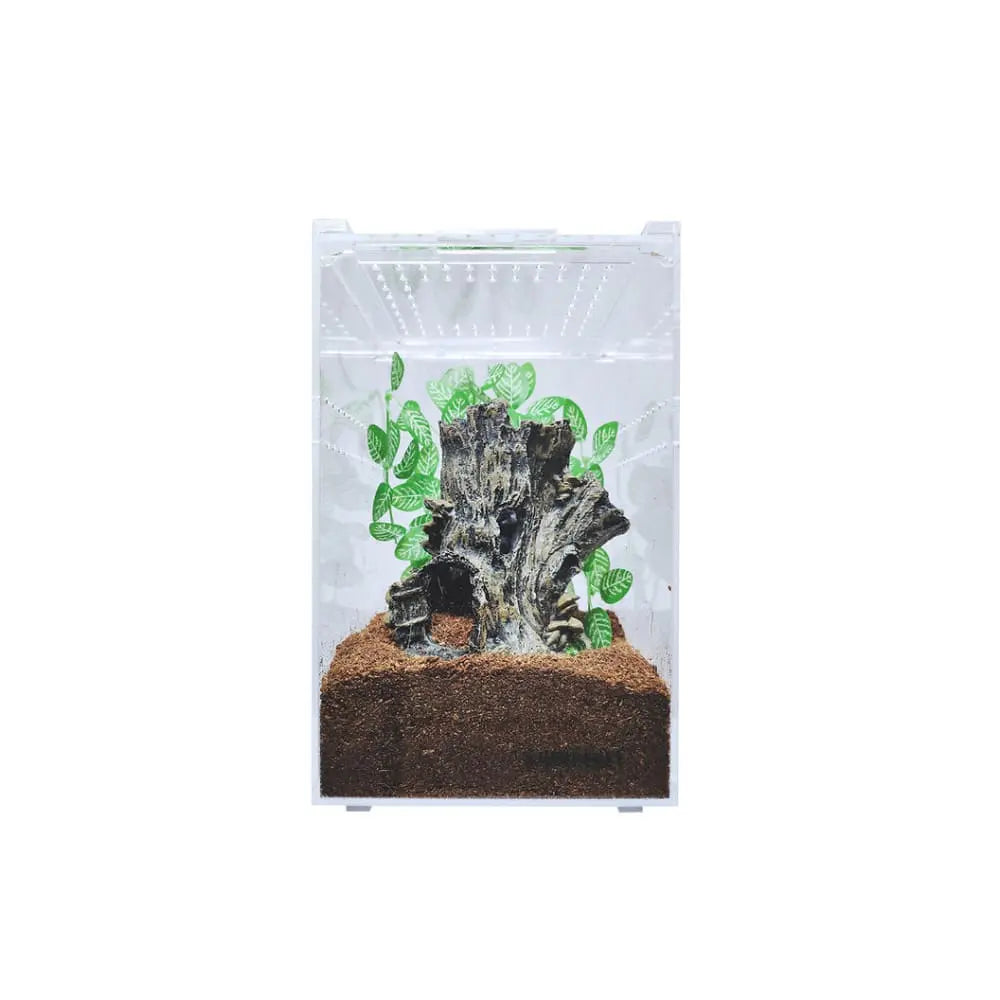 Small and Tall Transparent Acrylic Terrarium Cage for Tarantula and Scorpion Breeding