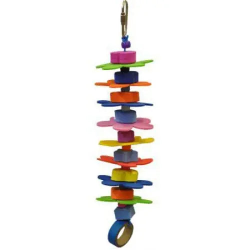 AE Cage Co. Colorful Flower Power Toy to Keep Your Little Birds Happy