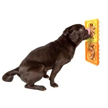 4-Piece Interlocking Poochie Butter Lick Pad for Relaxing Pets