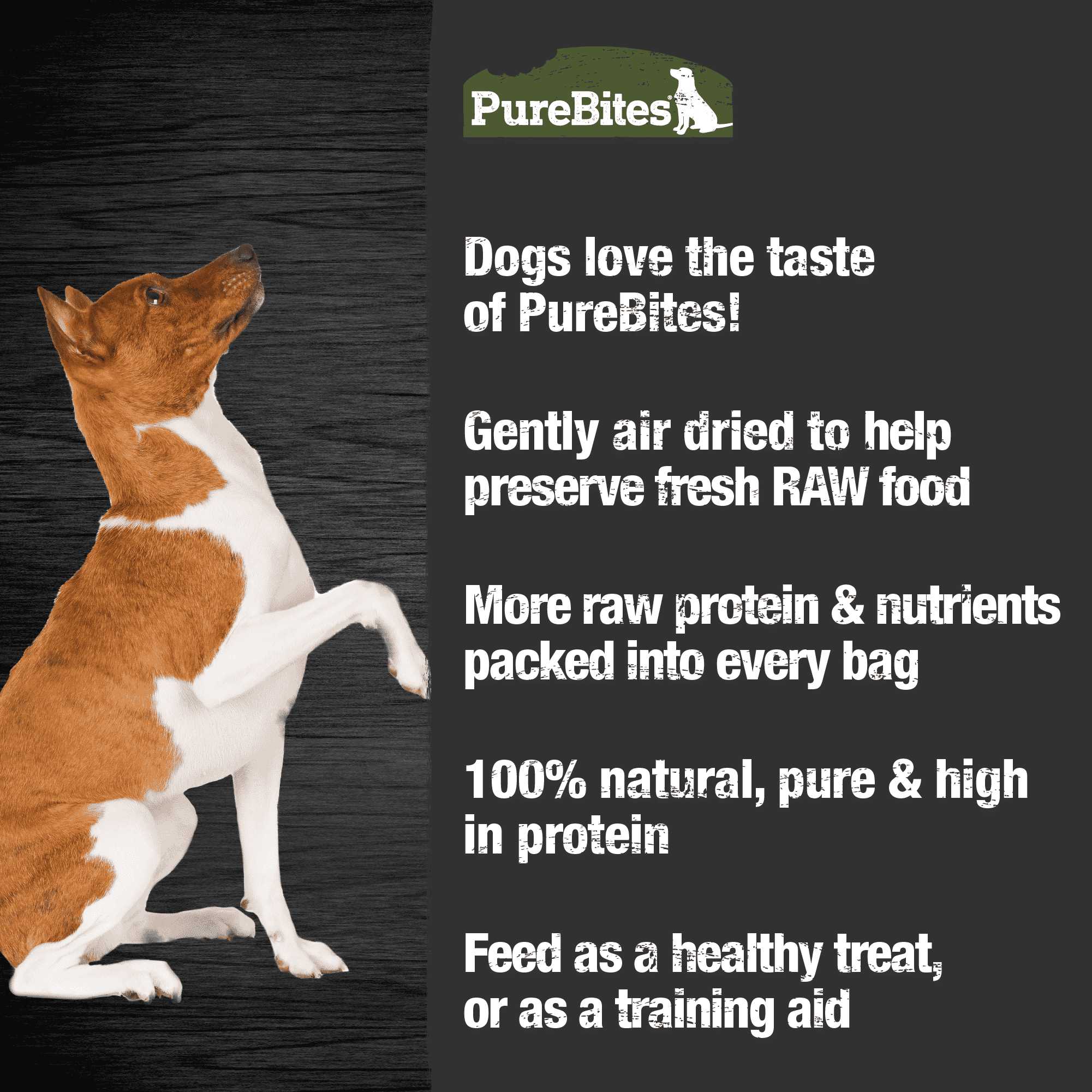 PureBites Premium Air - Dried 100% Pure Duck Dog Treats