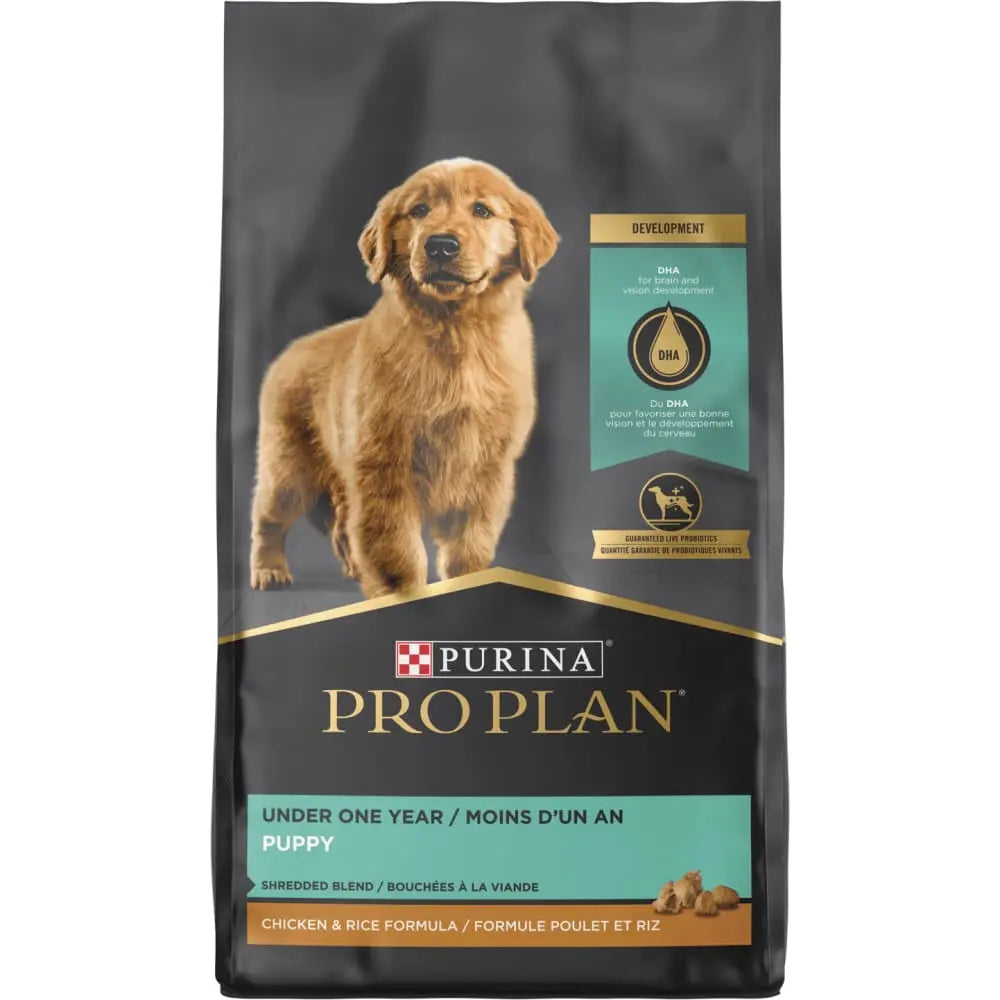 Purina Pro Plan Shredded Blend Chicken and Rice Formula Puppy Dog Food