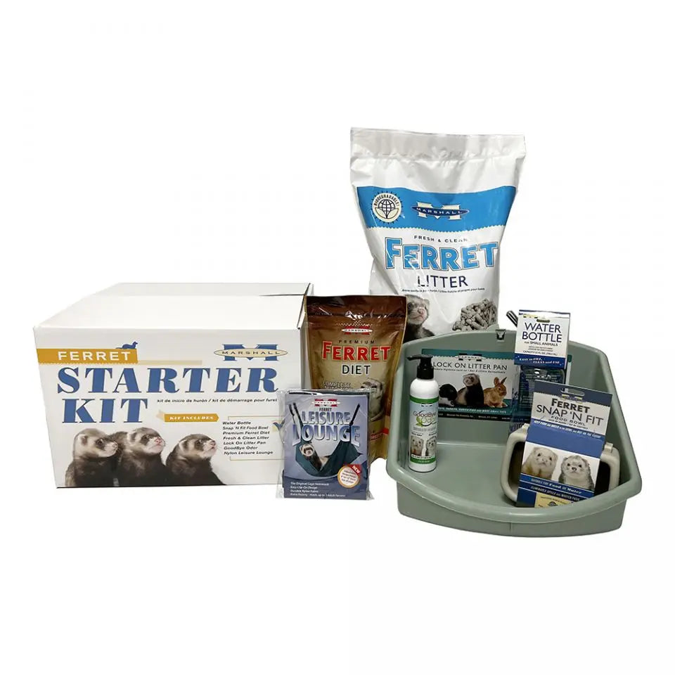Marshall Complete Starter Kit for Ferrets by Marshall Pet Products