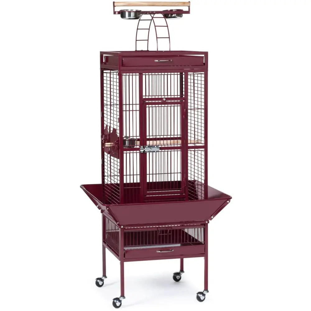 Prevue Pet Products High - Quality Powder - Coated Steel Playtop Bird Cage 3151