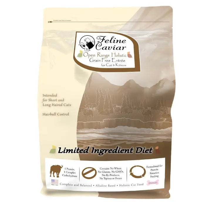 Canine Caviar Open Range Holistic Grain-Free Entrée for Cats and Kittens