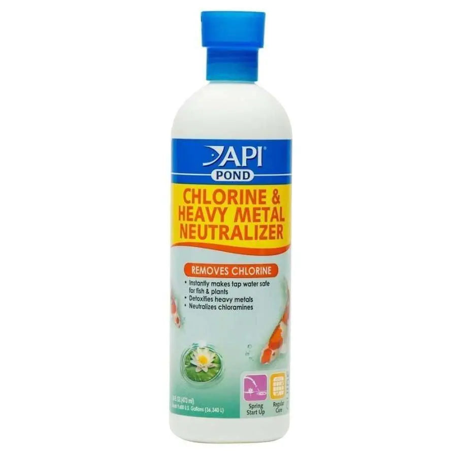API 16 Fl. oz Super - Effective Pond Chlorine and Heavy Metal Neutralizer