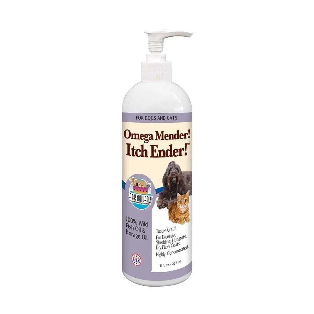 Ark Naturals® Royal Coat Express ™ Omega Mender Itch Ender High - Quality Skin and Coat Support Oil for Dogs and Cats, 8 - Ounce Bottle