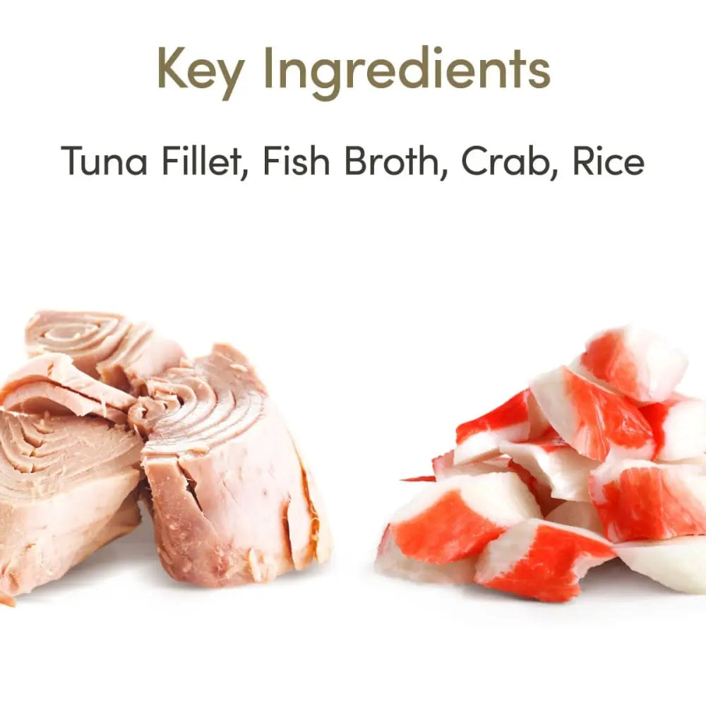 Applaws 2.47oz Cans (24/cs) of Natural Wet Cat Food with Tuna Fillet and Crab in Broth
