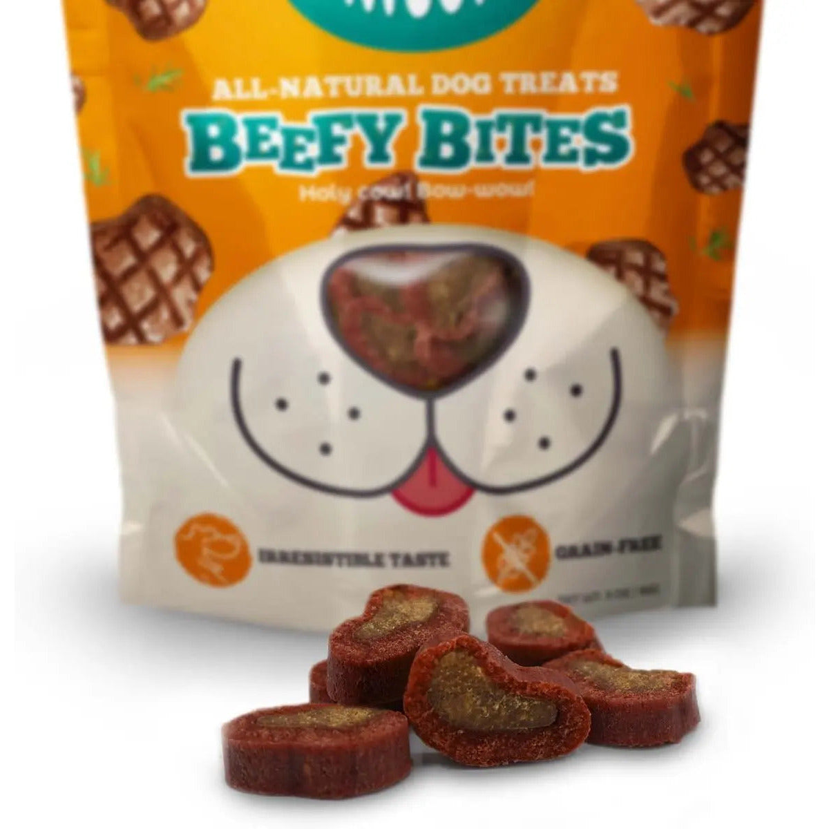 Incredibly Delicious Grass - Fed Free - Range New Zealand Beefy Dog Treats, 3oz Awesome Pawsome Variety