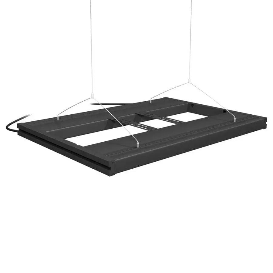 Aquatic Life G2 T5 HO Hybrid Four - Lamp Mounting System Lighting Fixture in Black Color