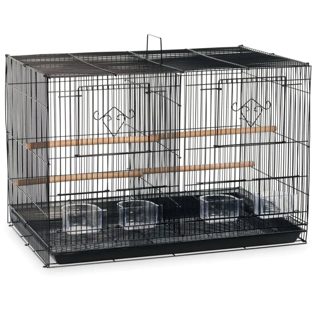 Prevue Pet Products High - Quality Divided Flight Cage for Small Birds