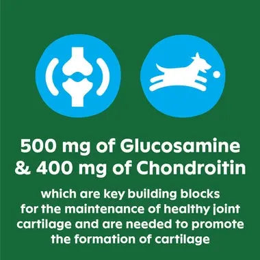 Greenies Chicken - Flavored Hip & Joint Dog Supplements for Active Adults & Seniors