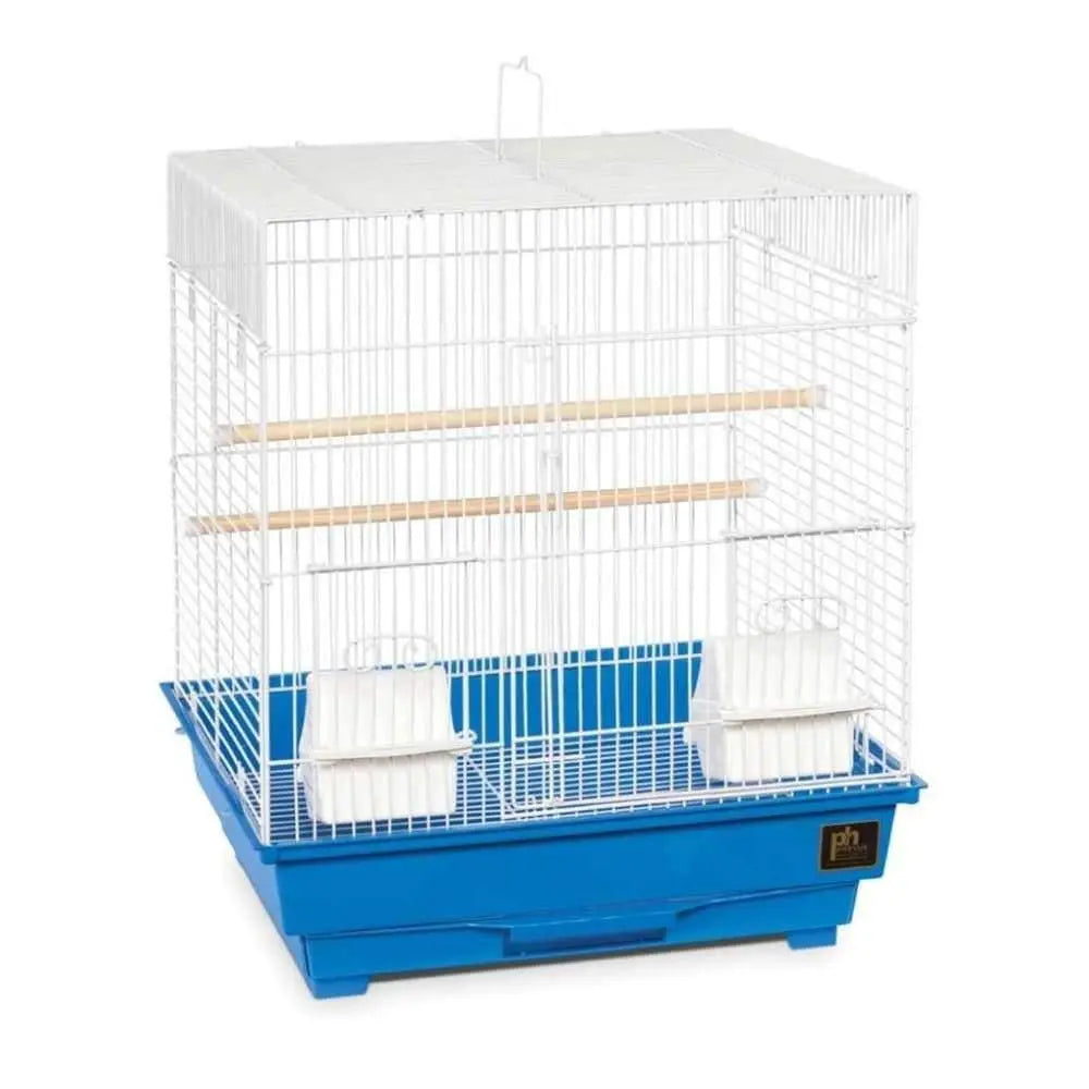 Prevue Pet Products ECONO-1614 Economical Pre-Packed Cage for Parakeets or Cockatiels in White/Green and White/Red Color Combinations